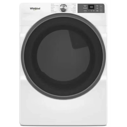 white gas dryer
